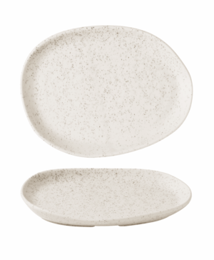 Churchill China Stonecast Barley White Natural Organic   260 x 200mm 10¼ x 7⅞"   - Case Qty - 6