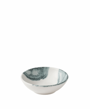 Churchill China Tide Black Contour Shallow   130mm 5¼"   - Case Qty - 12